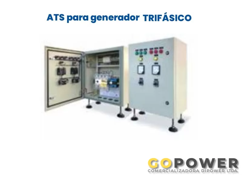 ATS Generador trifásico - GoPower · Herramientas y Maquinas Industriales