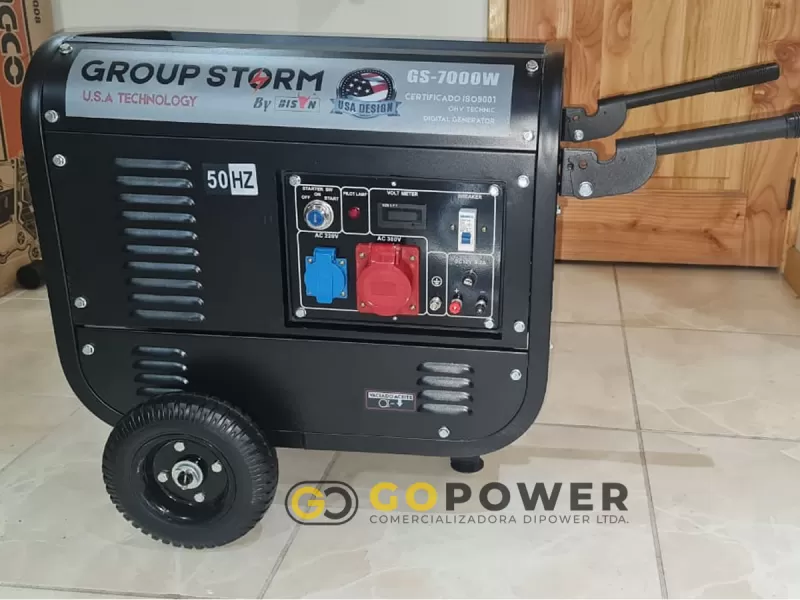 Generador Eléctrico 4500w - GoPower · Herramientas y Maquinas Industriales