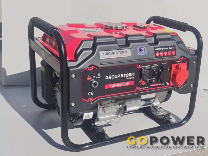 Generador eléctrico 4 kvA - GoPower · Herramientas y Maquinas Industriales