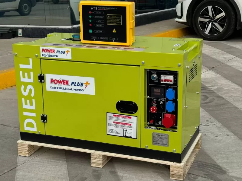 Generador Eléctrico diesel 10kva potencia máxima 12 Kva - GoPower · Herramientas y Maquinas Industriales