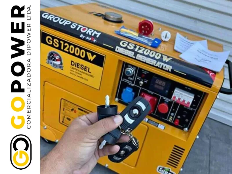 Generador Eléctrico Diésel 7Kva - GoPower · Herramientas y Maquinas Industriales