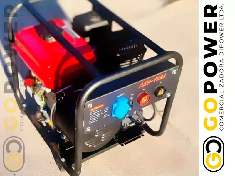 motosoldadora 160 amperes - GoPower · Herramientas y Maquinas Industriales