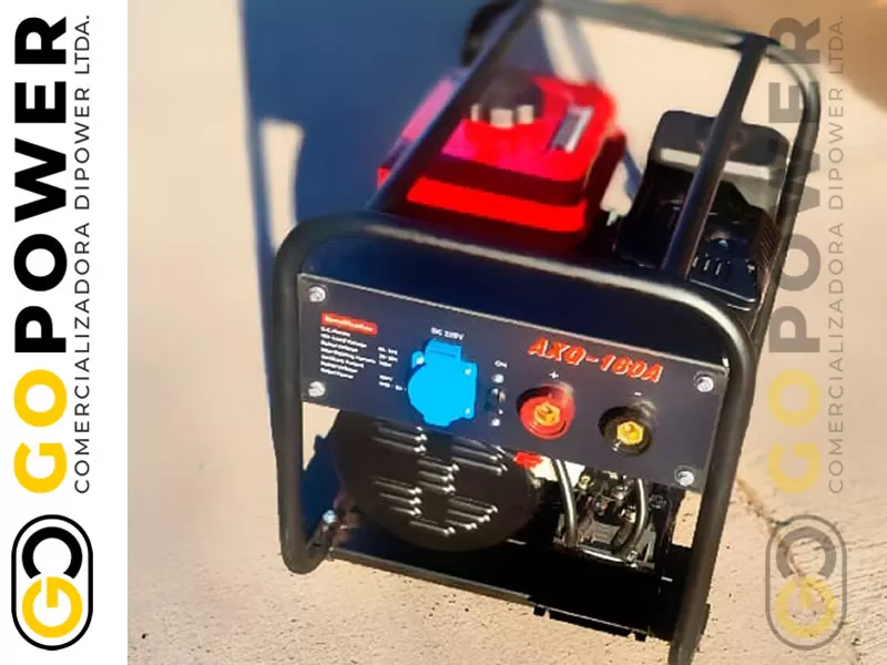 motosoldadora 160 Amperes profesional - GoPower · Herramientas y Maquinas Industriales